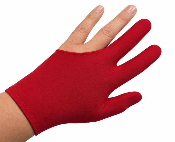 Billardhandschuh Essential beidhändig rot