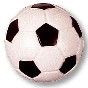 Kickerball (super Mini), Fußball orig. 29 mm, schwarz-weiß