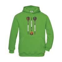 Hoodie Kinder Darts Realistische Pfeile Hoodie Kinder Darts Realistische Pfeile