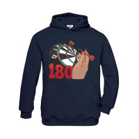 Hoodie Kinder Darts 180 Throwing Hand Hoodie Kinder Darts 180 Throwing Hand
