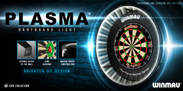 Dartboard Beleuchtung Winmau Plasma 4300