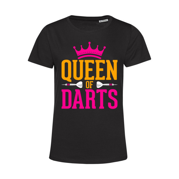 Nachhaltiges T-Shirt Damen Queen of Darts