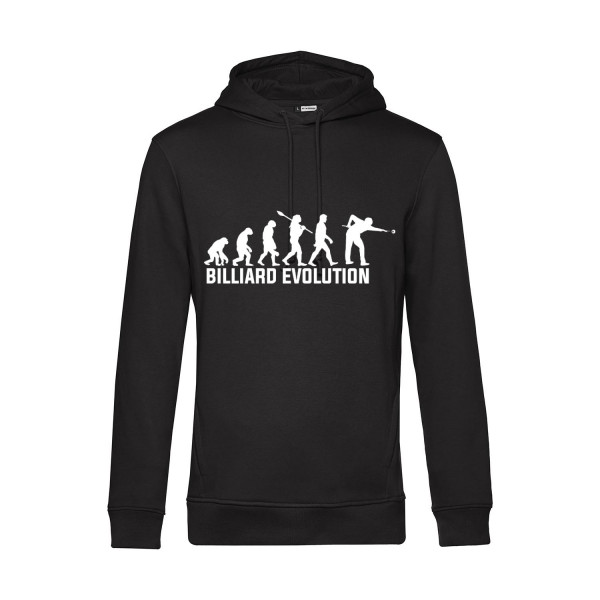 Nachhaltiger Hoodie Herren Billard Evolution