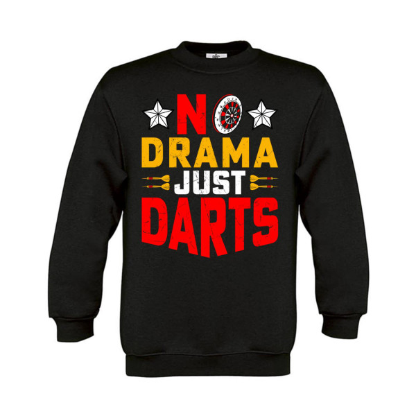 Sweatshirt Kinder No Drama Just Darts