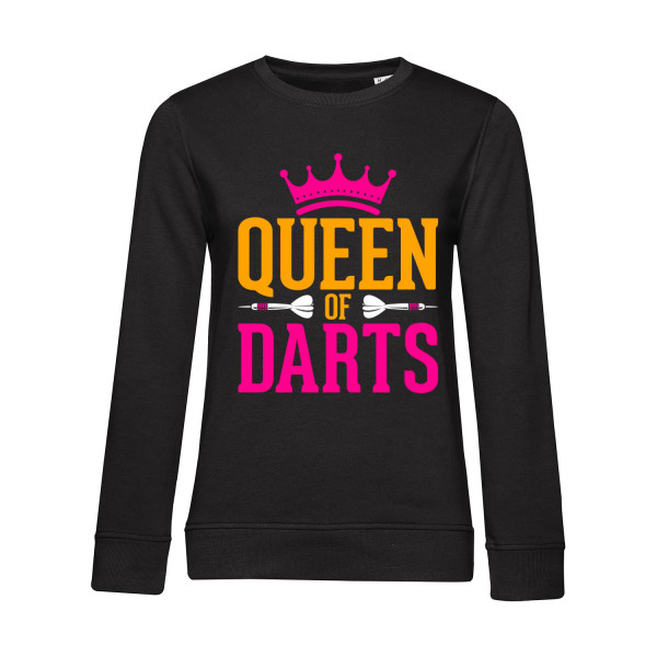 Nachhaltiges Sweatshirt Damen Queen of Darts