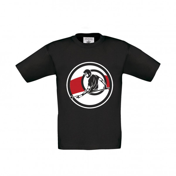 T-Shirt Kinder Billard Spiel hinter dem Rücken