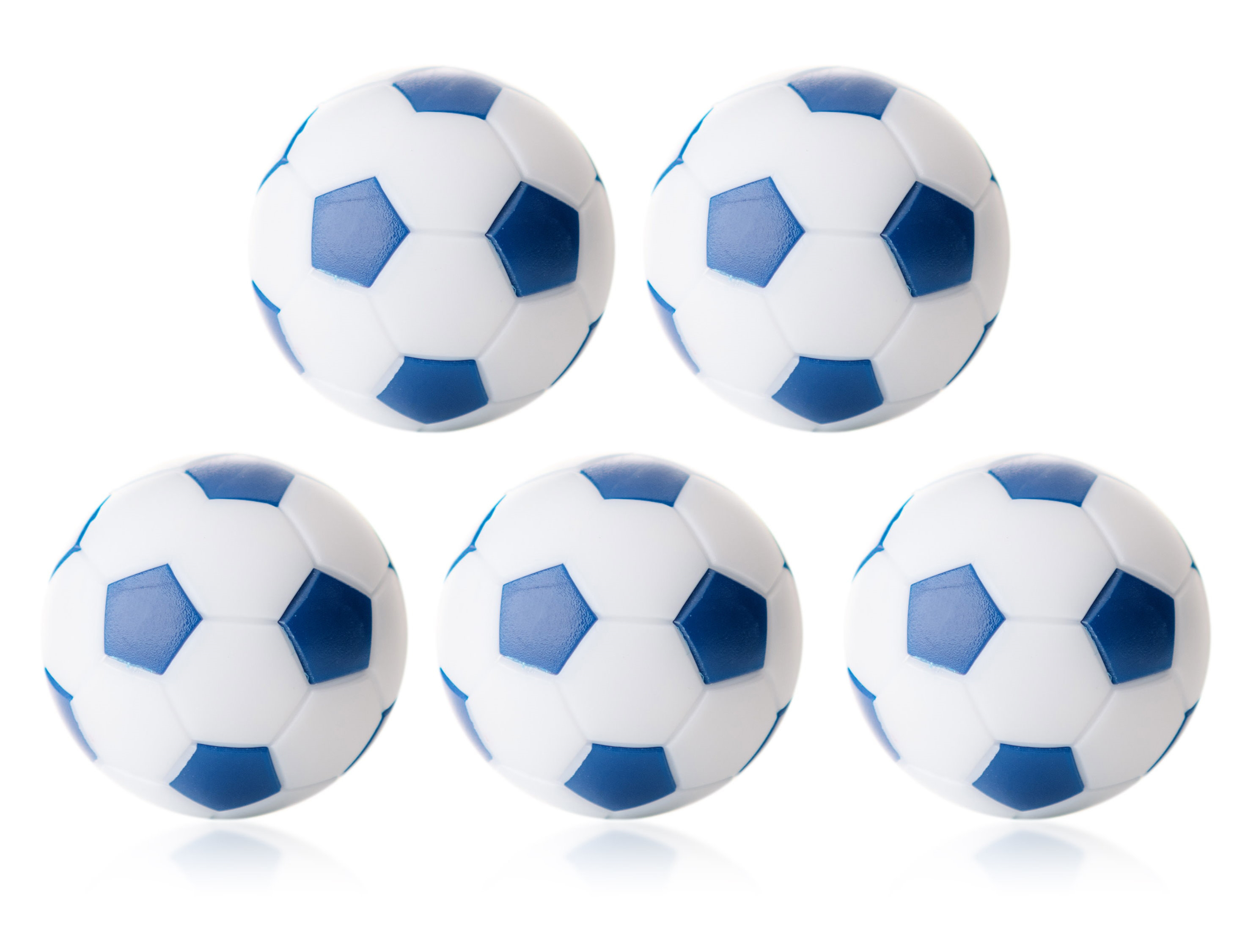 Robertson Winspeed Kickerbälle 35 Mm, 10er Set Schwarz-weiß – Abriebfest, Farbecht, Für Tischfußball