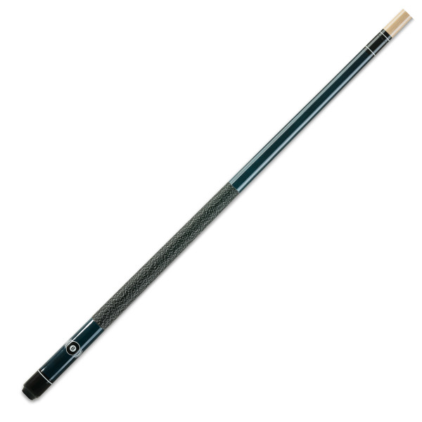 Poolqueue EIGHT-BALL BLAU, Länge 147 cm. 2-tlg