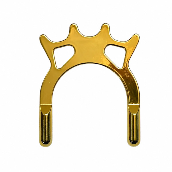 Queuebrücke Messing hoch