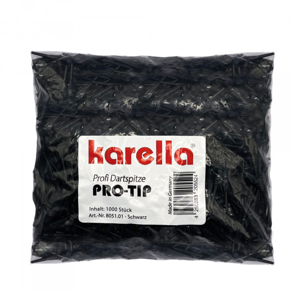 Softspitze Karella Pro-Tip 2BA Gewinde 1000 St. Schwarz