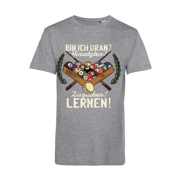 Nachhaltiges T-Shirt Herren Billard - Bin ich dran