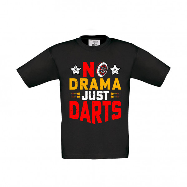 T-Shirt Kinder No Drama Just Darts