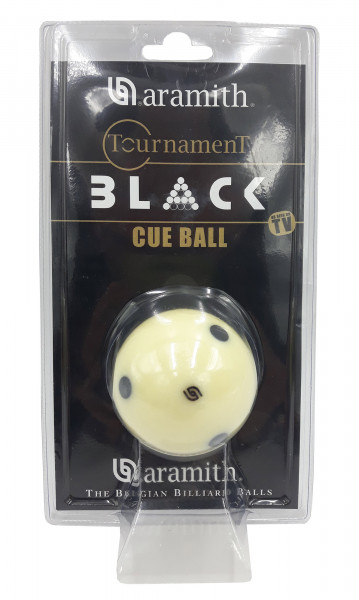 Spielball Aramith Tournament Black Dot 57,2mm