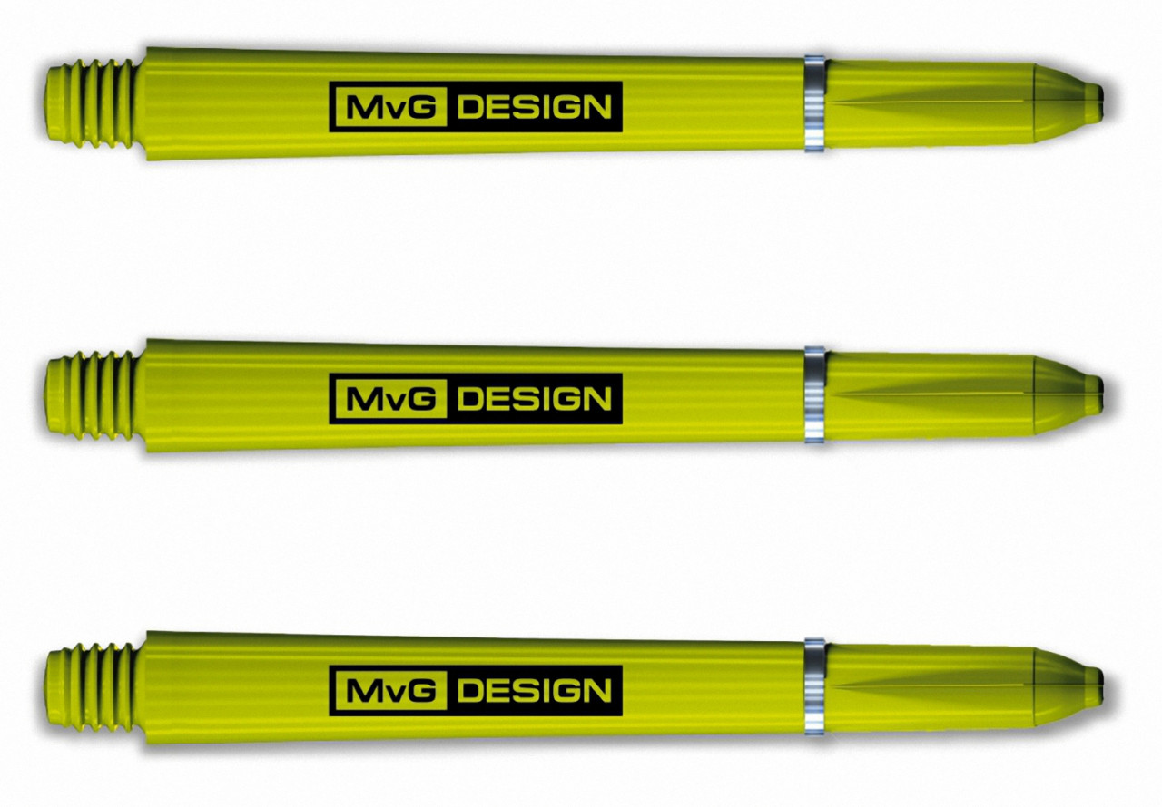 Winmau Michael Van Gerwen - Nylon Ring Grip Mvg Design - Short Green - Image 3
