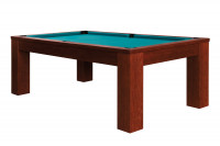 Pool Billardtisch Trento Mahagoni 7 ft, MAHAGONI, Spielfläche 198 x 99 cm