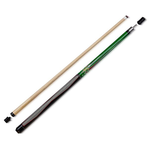 Poolbillard Queue Van QS Prestige grün
