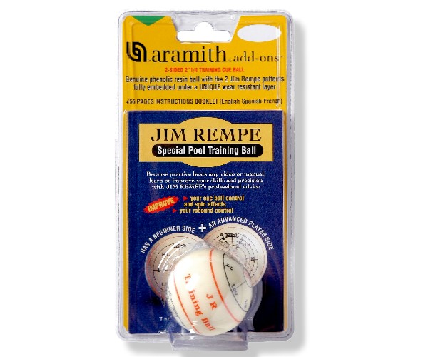 Jeu D'entraînement De Billard Aramith Avec Boule D'entraînement Jim Rempe - Taille 57.2 Mm - 3