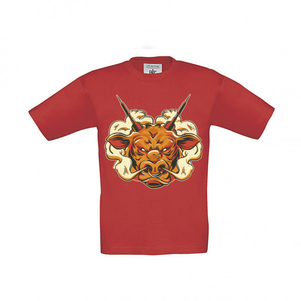 T-Shirt Kinder Darts Angry Bull