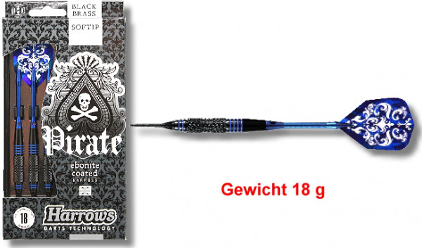 Softdart PIRATE 18 gr 2BA