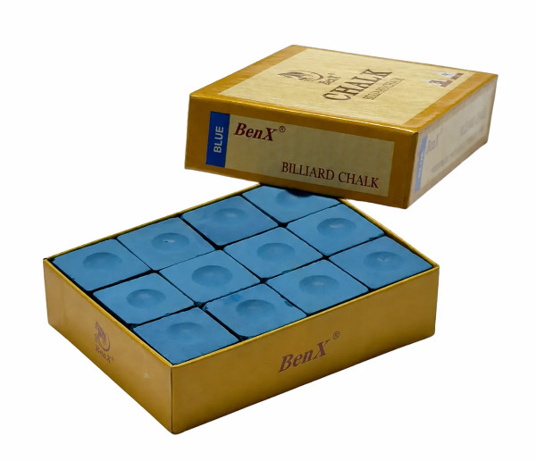 Billardkreide BenX blau (12 St.)