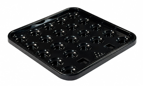 Balltablett für 22 Snookerkugeln