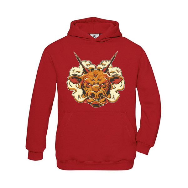 Hoodie Kinder Darts Angry Bull