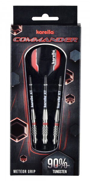 Softdart Karella Commander, silber, 90% Tungsten, 19g oder 21g
