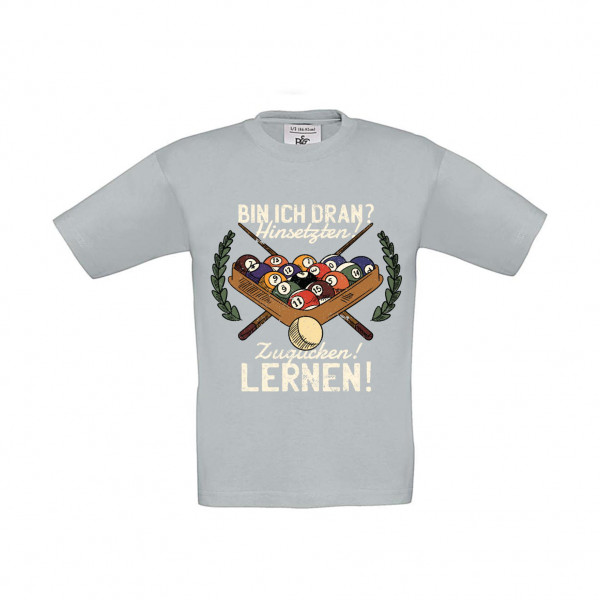 T-Shirt Kinder Billard - Bin ich dran