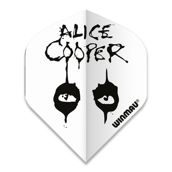 Flights Winmau Rock Legends Alice Cooper White - 6905.211