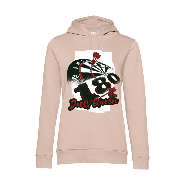 Nachhaltiger Hoodie Damen Darts Queen