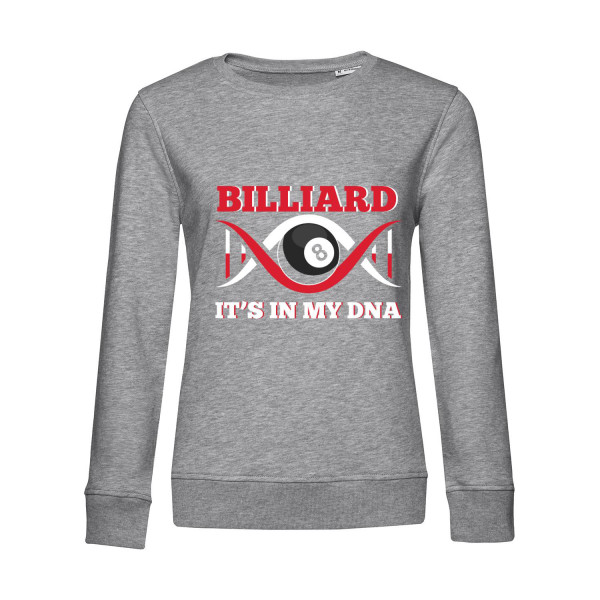 Nachhaltiges Sweatshirt Damen Billard is in my DNA