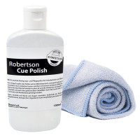 Queuereiniger und Pflegemittel Robertson 150ml inkl. Mikrofasertuch Queuereiniger und Pflegemittel Robertson 150ml inkl. Mikrofasertuch