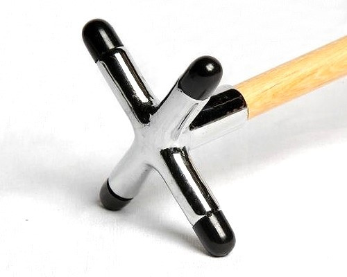 Queuebrücke chrom kreuz