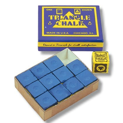 Blau Kreide Triangle (12 St.)