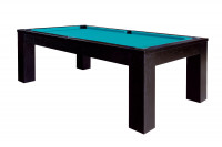 Pool Billardtisch Trento schwarz 7ft, schwarz, Spielfläche 198 x 99 cm