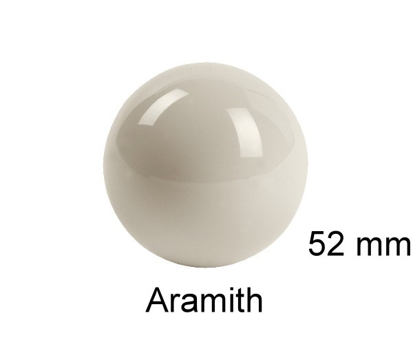 Spielball weiß 52mm Aramith