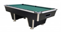 Pool Billardtisch Orlando mit autom. Ballrücklauf 8 ft, Spielfläche 224 x 112 cm mit autom.Ballrücklauf