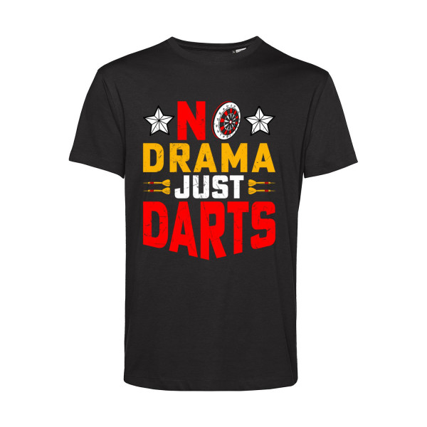 Nachhaltiges T-Shirt Herren No Drama Just Darts