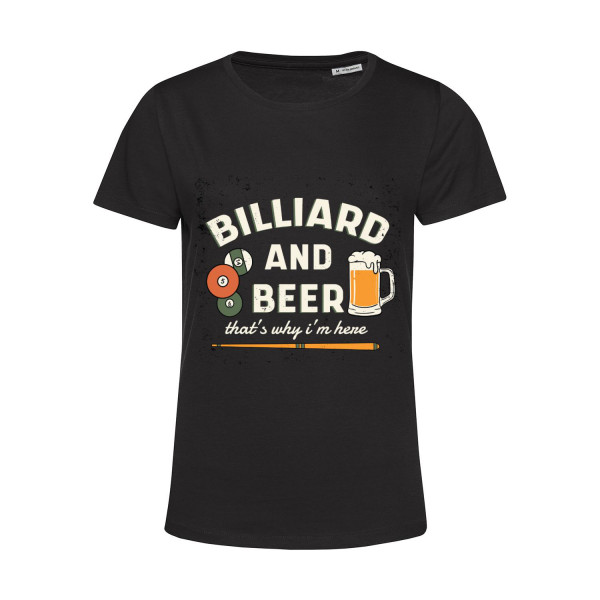 Nachhaltiges T-Shirt Damen Billiard and Beer