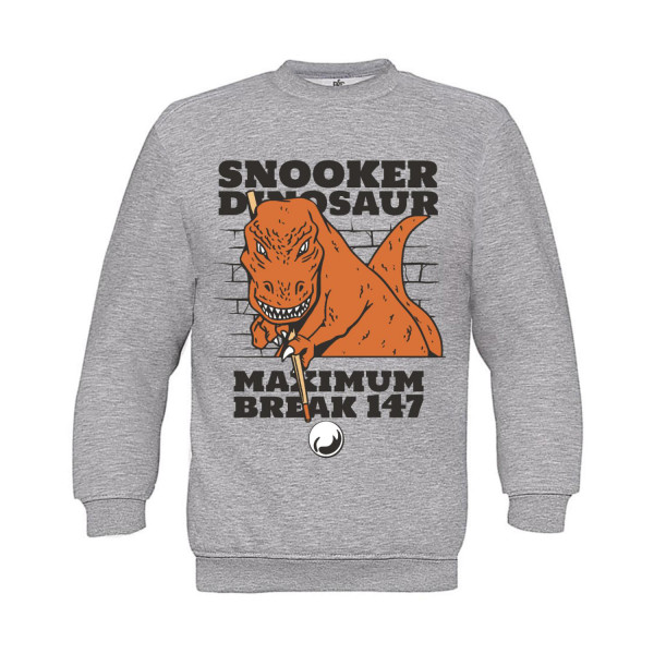 Sweatshirt Kinder Snooker Dinosaurier