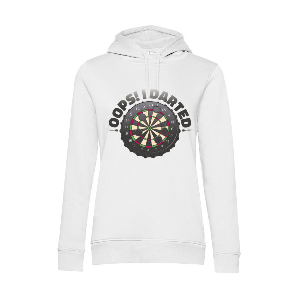 Nachhaltiger Hoodie Damen Dart Oops I Darted
