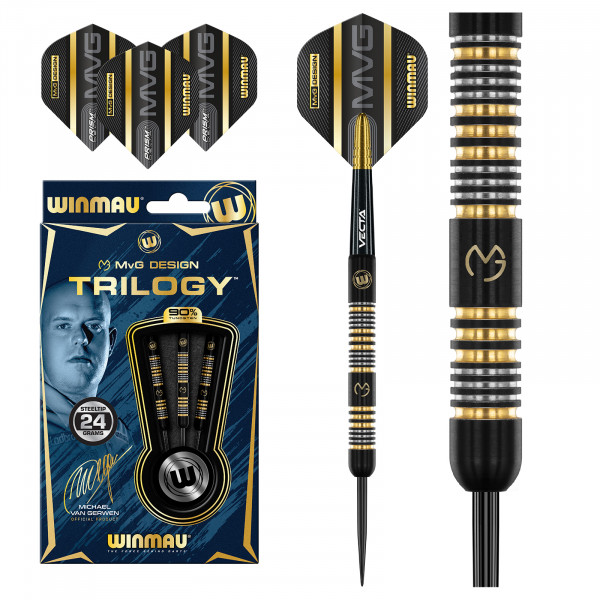 Steeldart Winmau MvG Trilogy 1481 - 24g